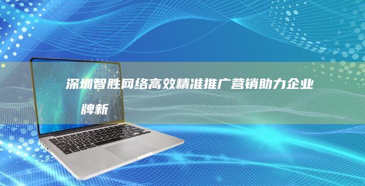 深圳智胜网络：高效精准推广营销 助力企业品牌新高度